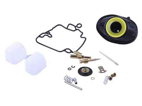 Ремкомплект карбюратора с мембраной, 19 шт. - скутер 4 т 50 Мукачево