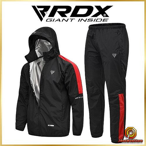 Сауна костюм RDX с капюшоном термоэффект для фитнеса и сжигания калорий Костюм сауна Сгоночный костюм XL Киев - изображение 1