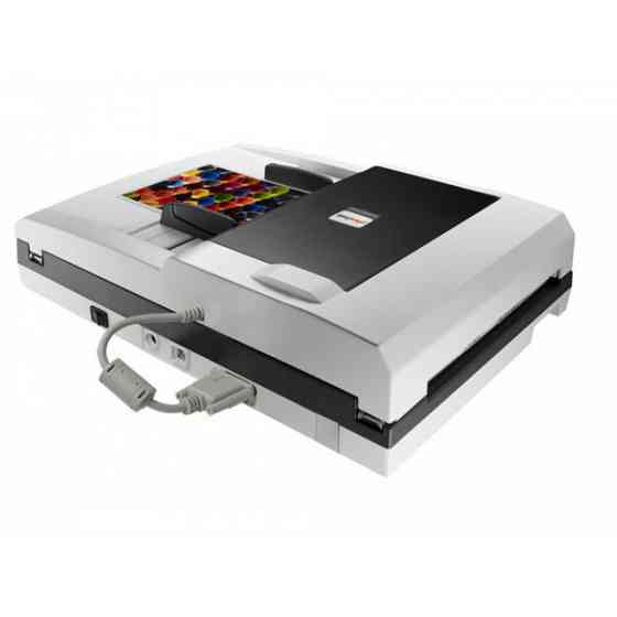 Сканер А4 Plustek SmartOffice PL4080 (1200 dpi, 48 bit, 40 стор/хв,LED, DADF, планшетний, потоковий) (0283TS) Київ