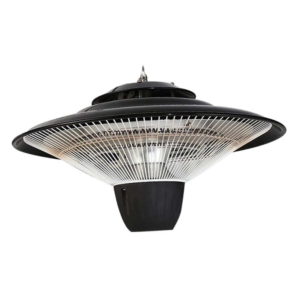 Електричний інфрачервоний обігрівач підвісний GRILLI 1500w, чорний 42см Код: 009540 Рівне - фото 2