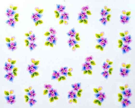 Наклейки для ногтей XF1027 Киев