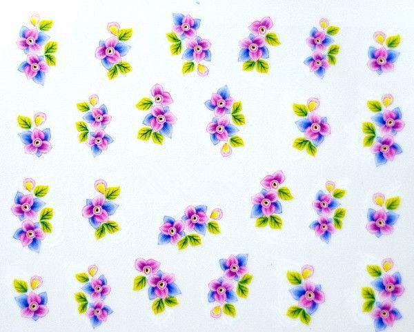 Наклейки для ногтей XF1027 Киев - изображение 3