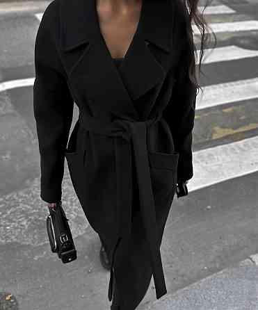 Стильное женское утепленное пальто длина макси кашемир Одесса