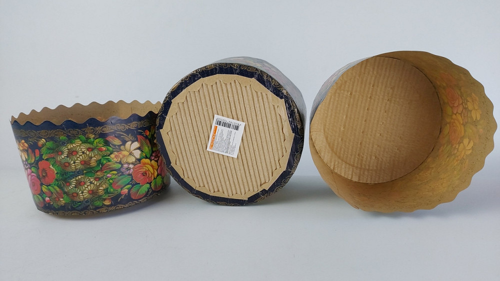 Форми для Пасок 400 гр d130 h85 Жостово 50 шт/пач. Харків - фото 2