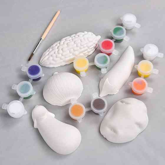 Набор для творчества Гипсовые раскраски: раскрась овощи 31000 Винница