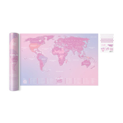 Скретч карта 1DEA.me Travel Map Love World англійська (13104) Вінниця - фото 4