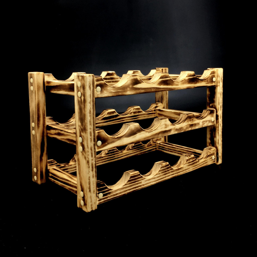 Настольная винная полка 