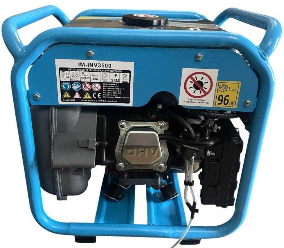Инверторный бензиновый генератор (3.0квт - 3.6квт IMLEX IM-INV3500) Харьков - изображение 4