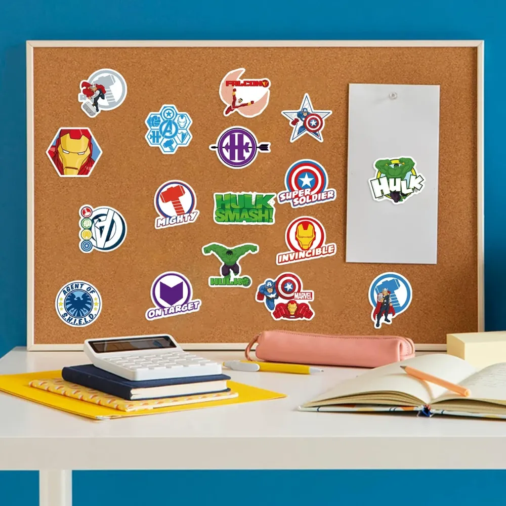 Набір вінілових наклейок Marvel Супергерої WTD-049 Запоріжжя - фото 5