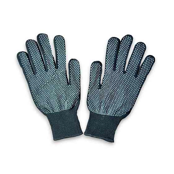 Робочі рукавички нейлонові з мікроточкою — тонкі господарські перчатки для саду, городу та дачних робіт Харків