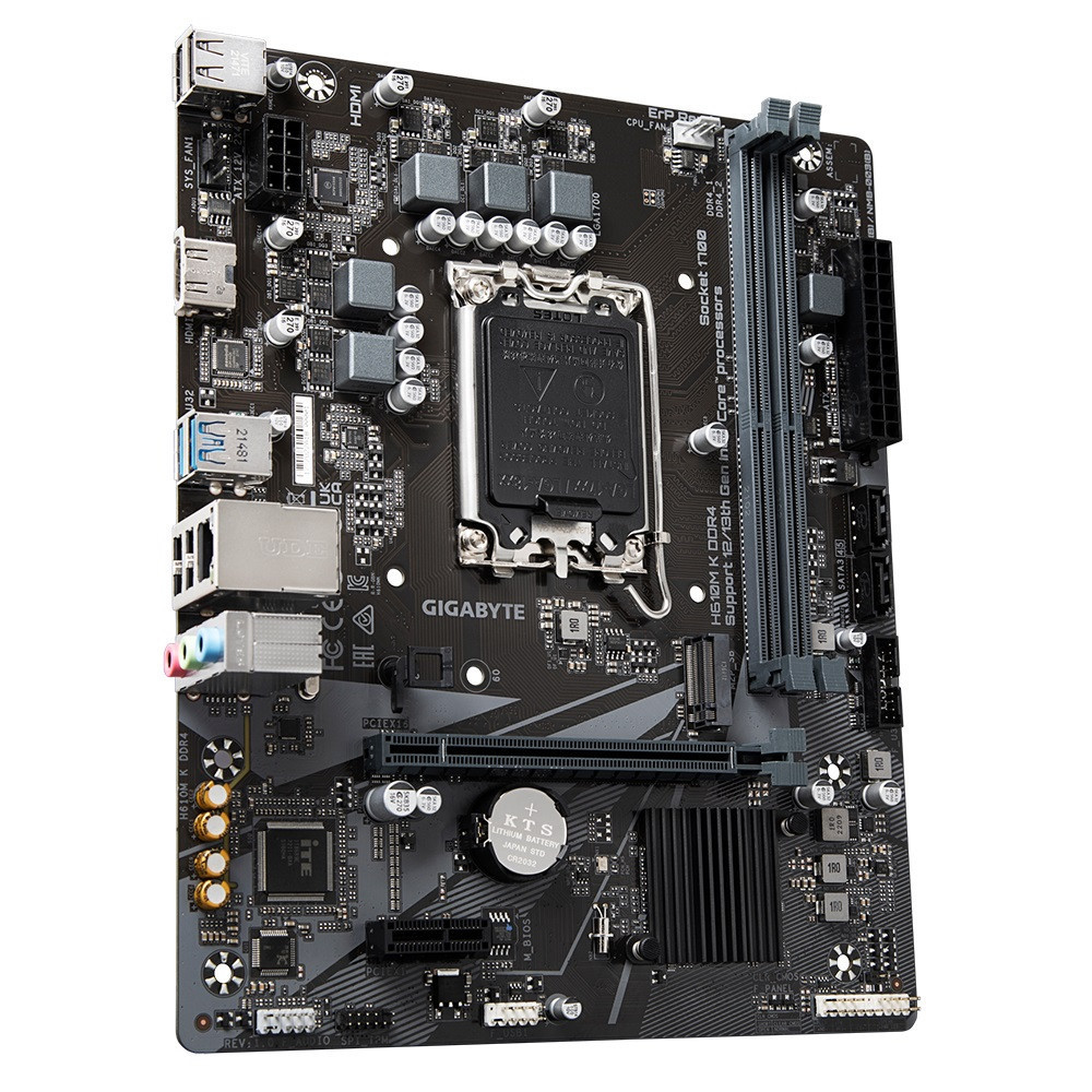 Материнська плата Gigabyte H610M K DDR4 Socket 1700 ( Для настільного ПК ) Харків - фото 3