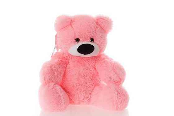 Мягкая игрушка медведь Алина Бублик 77 см розовый Киев