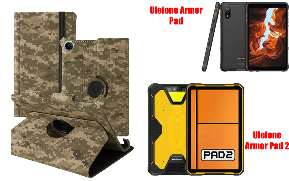 Чехол Spinner360 для планшета Ulefone Armor Pad, цвет Klasika Хаки Киев - изображение 1