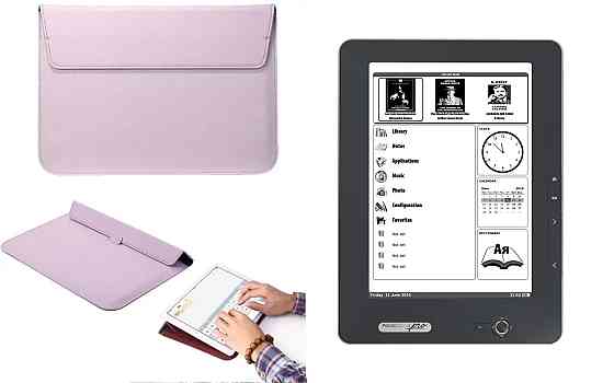 Чехол-конверт VitoCase для PocketBook Pro 912, с функцией подставки для книги Фиолетовый Киев