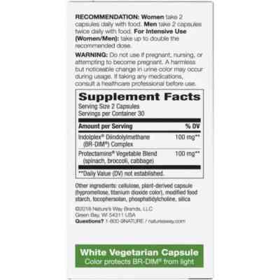 Витаминно-минеральный комплекс Nature's Way Метаболизм эстрогенов, DIM-plus, Estrogen Metabolism, 60 вегетарианс (NWY-14810) Винница