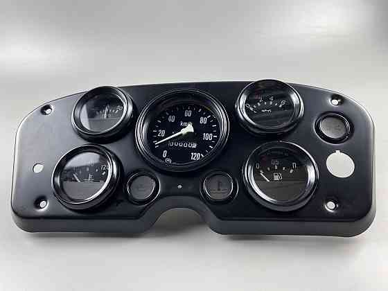 Щиток приладів ГАЗ-53 УАЗ у зборі 4 покажчики + спідорметр + 3 ""вічка"" під підсвічування панель приладів Мукачево