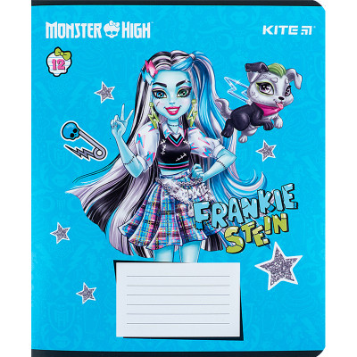 Зошит Kite Monster High 12 аркушів, лінія (MH24-234) Вінниця - фото 12