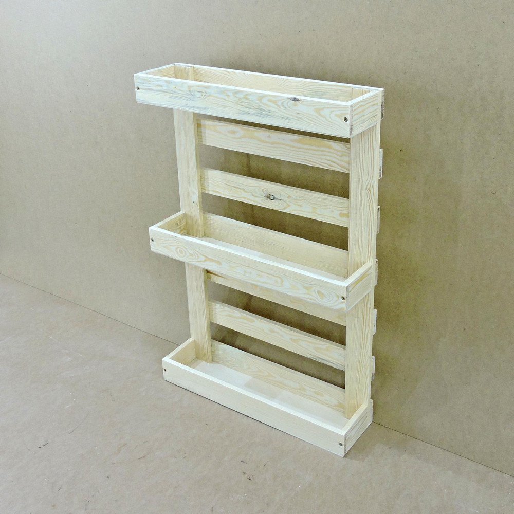 Полиця настінна для квітів "Табоан" бланже Миколаїв - фото 6