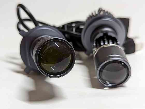 Міні лінза Н4 з лінзою, H4 H/L вольтаж 9-32V(12-24V), ближній50W/дальний50W (100 ват дві лампи) Харків