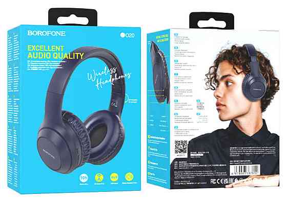 Навушники BOROFONE BO20 Player BT headphones Blue Киев