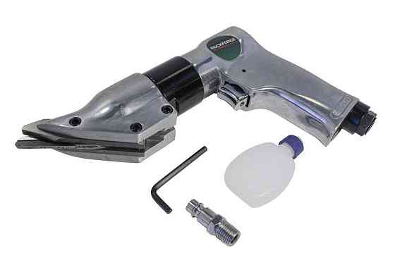 Пневмоножниці кутові (1800 рез/хв, max товщина різу-1.2мм,споживання 114л/хв,6.3Bar,штуцер 1/4") ROCKFORCE Одеса