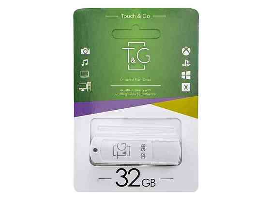 Флешка USB 32GB 2.0 011 classic Series біла ТМ TG Solmir Київ