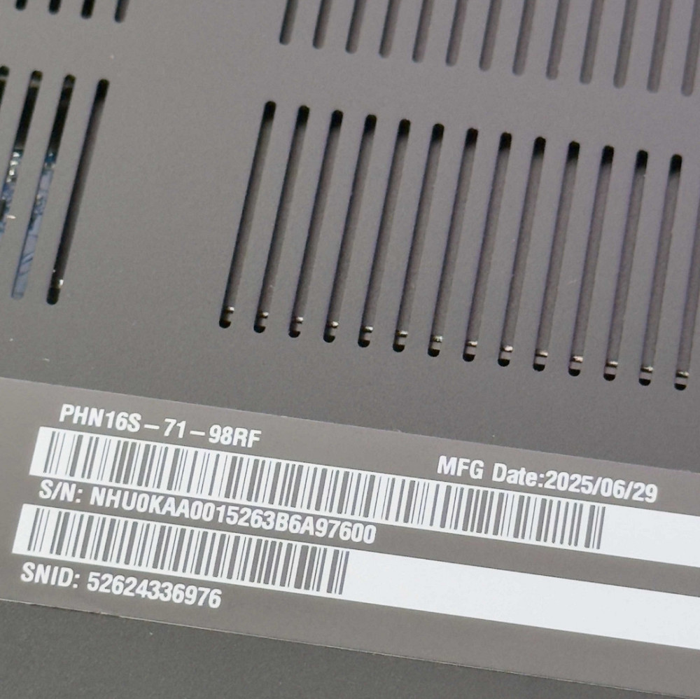 Ноутбук Acer Predator Helios 16' QHD OLED 240hz, Ultra 9 275HX RTX 5070TI 32GB RAM 1TB SSD. Київ - фото 1