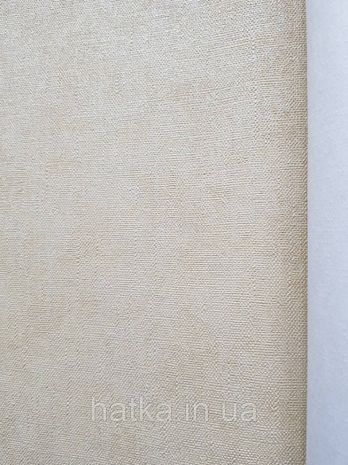 Шпалери вінілові на флізелін гарячого тиснення Marburg Shades однотонні світло бежеві Київ - фото 1