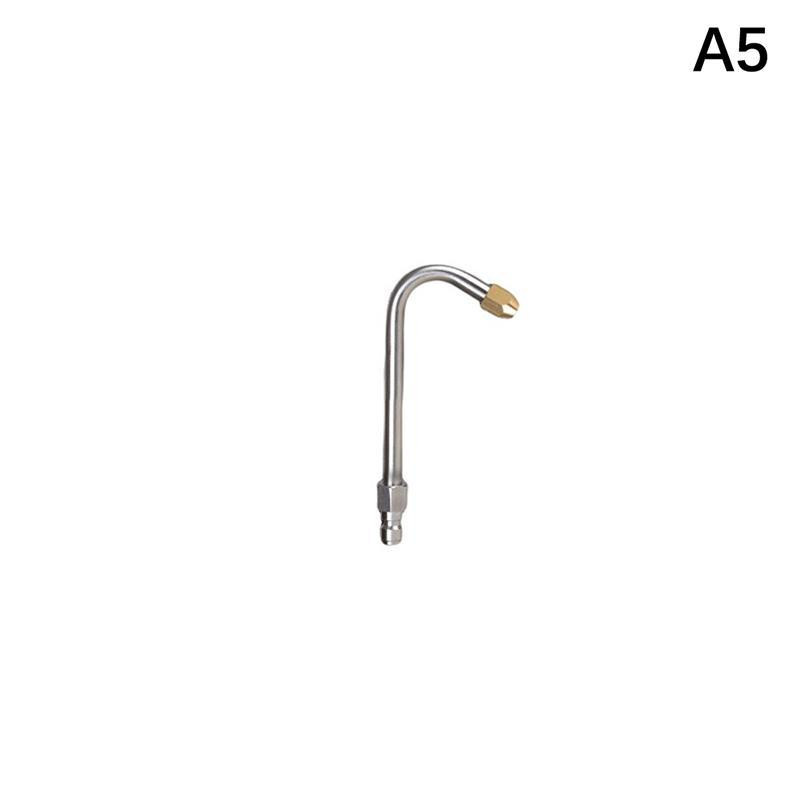 Довга U-подібна насадка з нержавійки для мийки Київ - фото 13