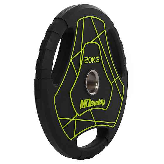 Диск поліуретановий 20 кг 51 мм MD Buddy-9647-20 Київ