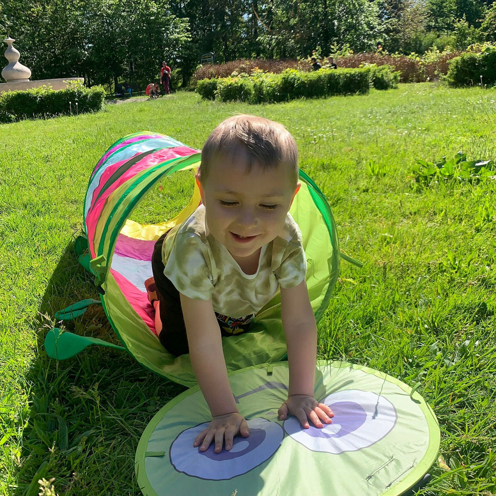 Дитячий намет - тунель гусениця ігрова з чохлом Kruzzel (23926) Нововолинськ - фото 9