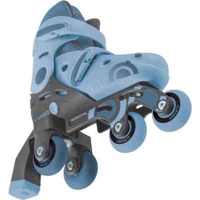 Роликові ковзани Globber 2в1 сіро-сині р.30-33, до 60кг, 5+ (783-200) Вінниця