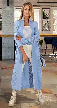 Ажурний в'язаний кардиган (42-46) Київ