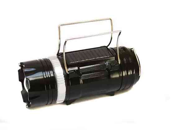 Кемпінгова LED лампа SB-9699 - ліхтарик з сонячною панеллю. Вінниця