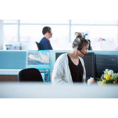 Наушники Poly BlackWire 5210 USB-A HS Mono Black (80R98AA) Винница - изображение 6