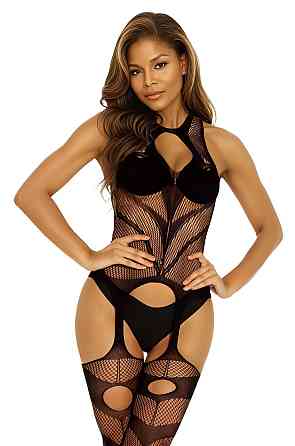 Бодістокінг - Bodystocking 2035, black - One Size Sex Aura Київ