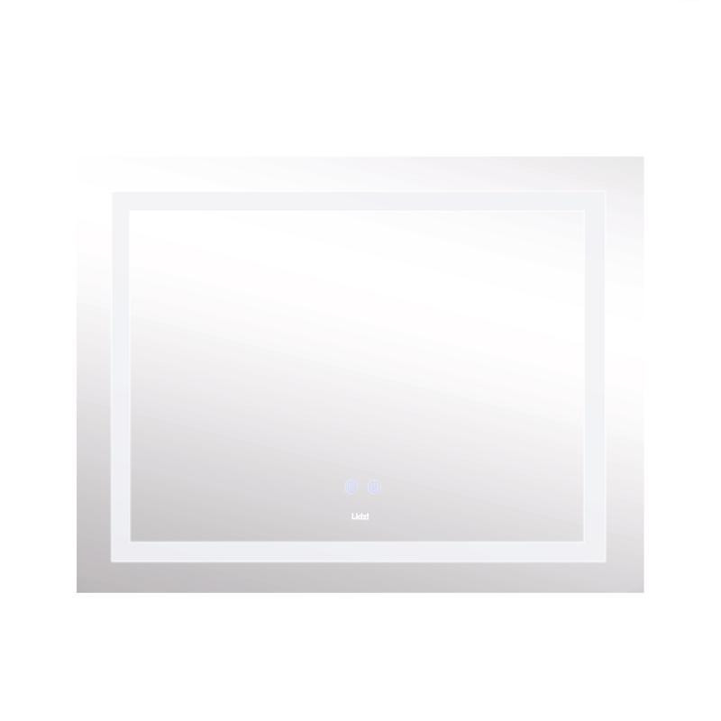 Зеркало прямоугольное для ванной Lidz Kubis 1000х800 с LED-подсветкой Touch, с антизапотеванием LD78LF61410080 Харьков - изображение 4