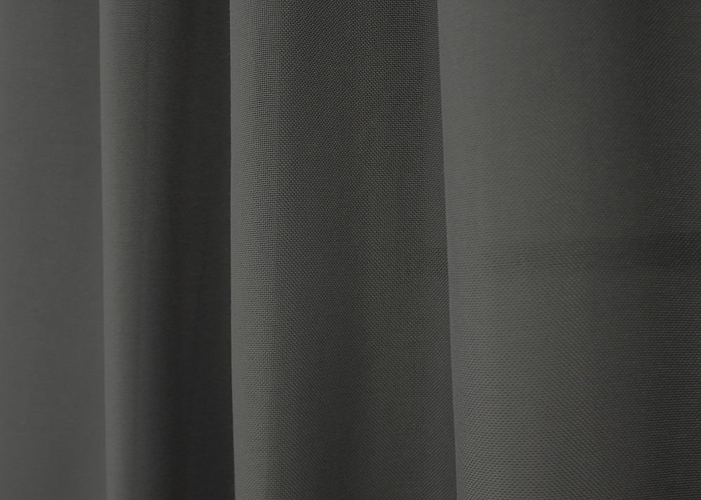 Комплект коротких штор VR-Textil  Лен Мешковина № 1234ш Серый 130х170 см 2 шт (35-0301) Киев - изображение 5