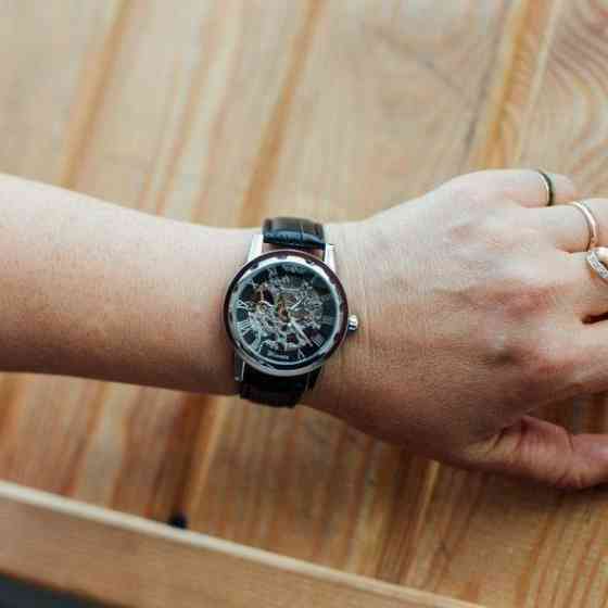 Женские механические часы Winner Black II Киев