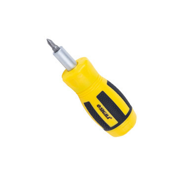 Отвертка с битами 6 шт CrV трещоточная MINI (блистер) Мукачево - изображение 4