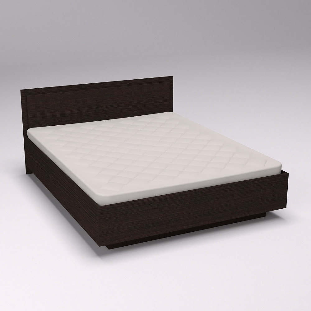 Кровать Кристалл №2 двуспальная, Венге Магия, 2035х1632х850 Львов - изображение 3