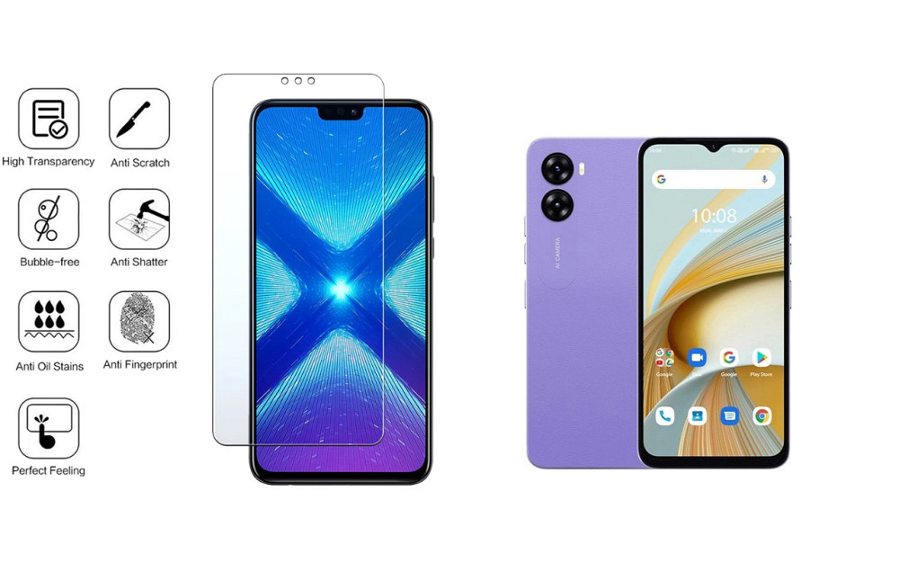 Защитное стекло NeoGlass для UMIDIGI G5, G5C, G5S, G5 Mecha – ультрапрозрачное и устойчивое Киев - изображение 4