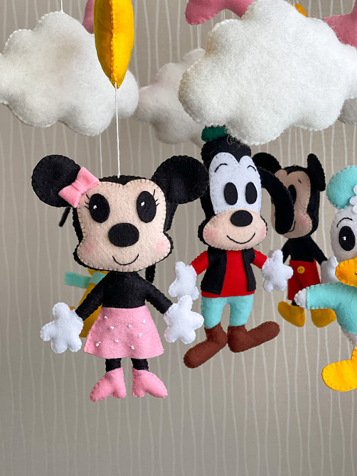 Дитячий мобіль на ліжечко для дівчинки Київ - фото 8