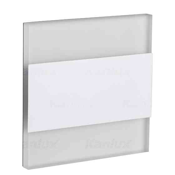 Врізний світильник для підсвічування сходинок 12V 6500к Сталевий TERRA LED CW *OPRAWA LED Kanlux Одеса