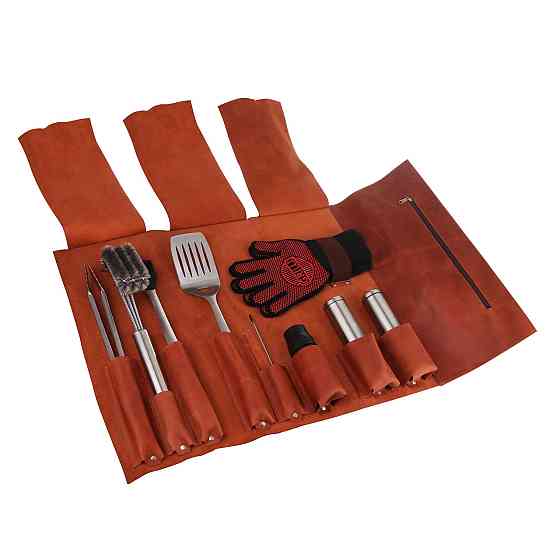 Скрутка для барбекю інструментів шкіряна TM GRILLI 77716 Код: 004582 Рівне