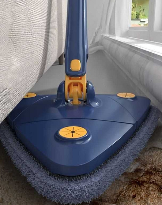 ПРАКТИЧНА Кутова швабра трикутна самовіджим  Треугольная с самооджимом. Харків - фото 2