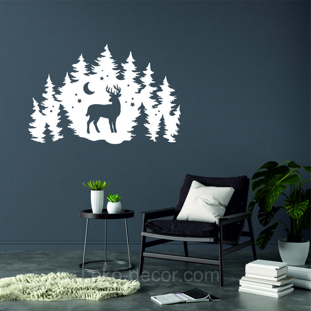 Декоративное настенное Панно «Новый год», Декор на стену 70*45 см, Белый Киев - изображение 7