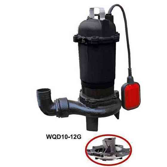 Насос фекальный с режущим механизмом VOLKS WQ 8-12G 1,1кВт (000013625) Киев