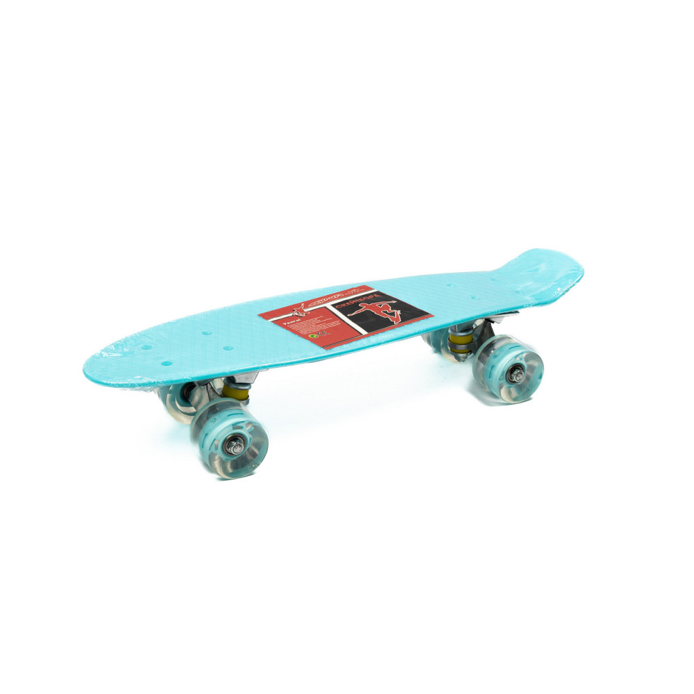 Скейт детский пенни борд 56х14 см, скейтборд Profi MS0848-5, колеса ПУ светящиеся, ABCE-7, алюминиевая Каменец-Подольский - изображение 3