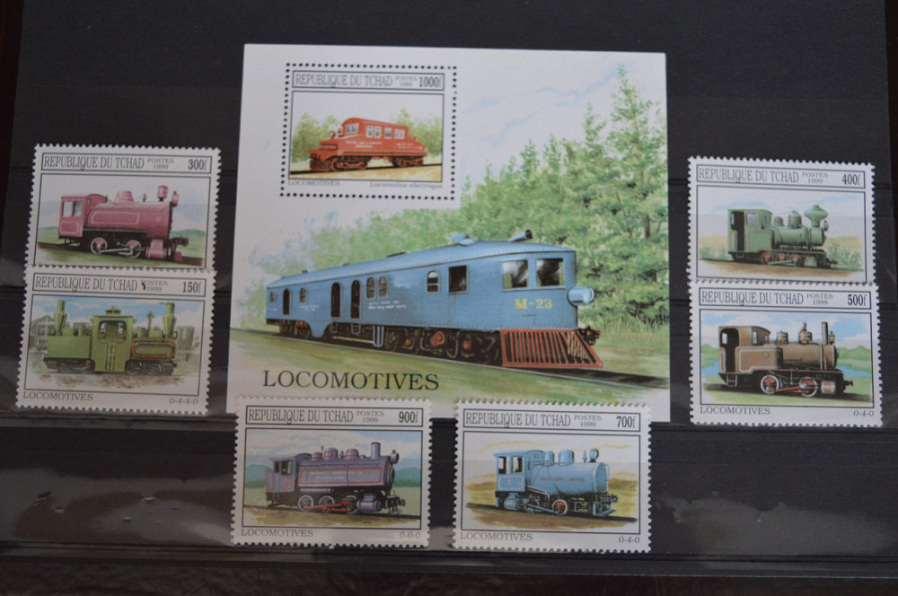 Чад. Транспорт. Поезда. Локомотивы 1999 год Полтава - изображение 1